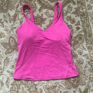Lululemon Waist Length Align Tank—Sonic Pink